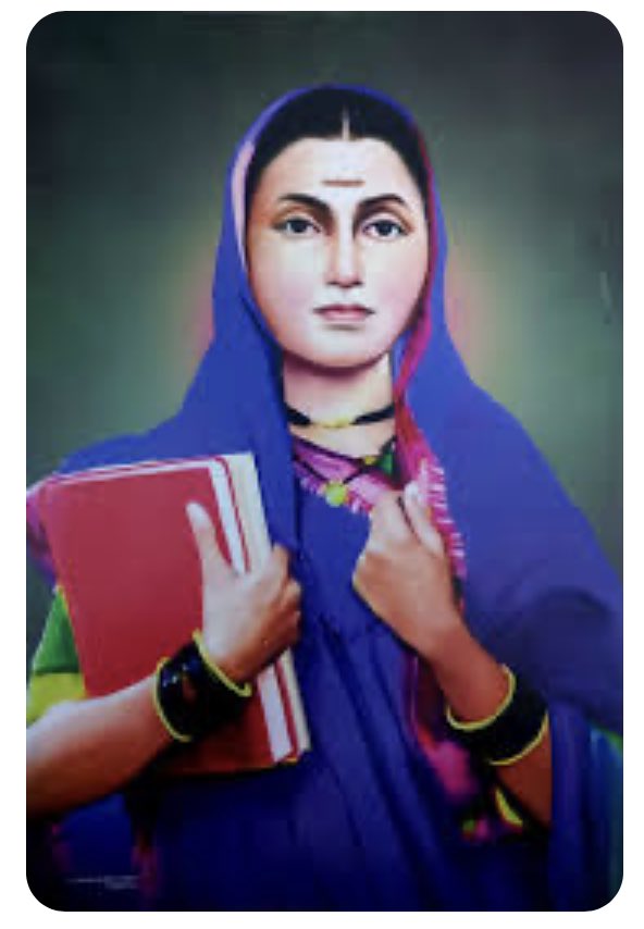 महिलाओं के बीच शिक्षा की ज्योति जलाने वाली माता सावित्रीबाई फुले के जन्मदिवस पर सादर नमन 🙏🏽