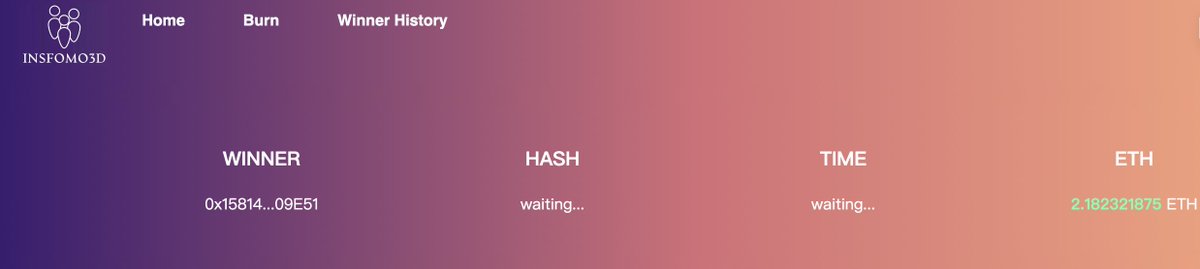 fomo3d_ins's tweet photo. 🔥Our page has been updated, and more content is being revealed. Stay tuned for exciting announcements!
#insfomo3d https://t.co/j0Cwqk7z4F