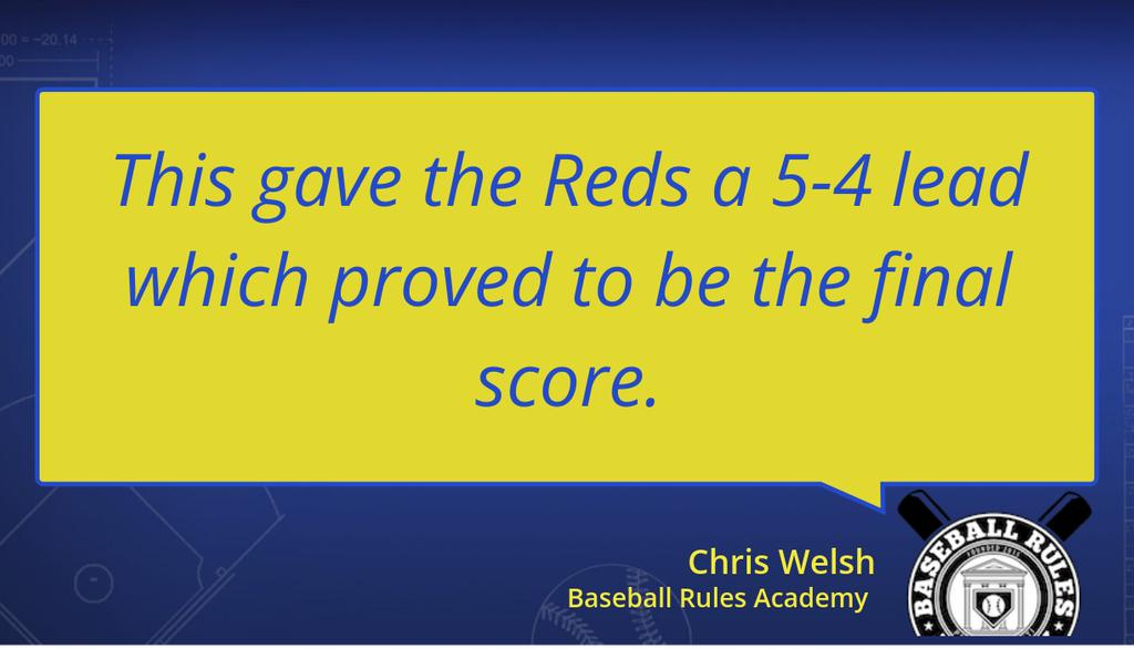 thinkpitch's tweet photo. Reds’ manager David Bell challenged two parts of the play-the out call and the blocking of the plate by Perez.

Read the full article: Catchers Blocking the Plate in 2023 MLB Season
▸ https://t.co/uP6OSPsr70

#MLB #MLBReplay #BaseballRules #MLBRules https://t.co/6FvrJAMGGn
