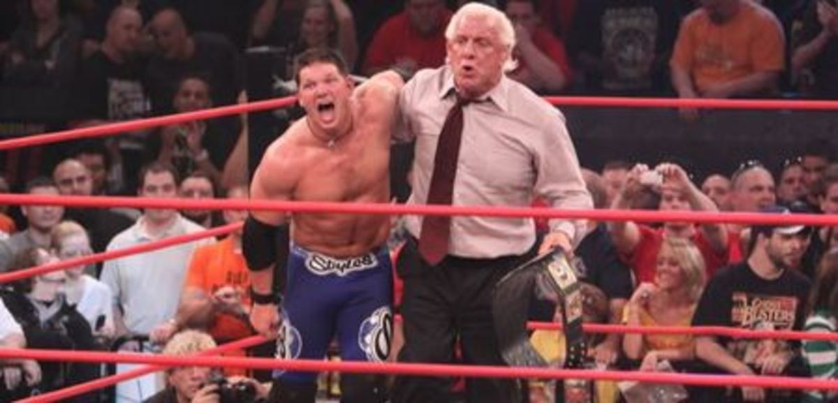 Studio1Sports's tweet photo. On the next #TAP: @RealKurtAngle will discuss Genesis 2010 with @PaulyBWell!
@HulkHogan & @EBischoff have joined the company along with Ric Flair. Kurt & AJ Styles square off!
What did Kurt think of Hulk & Eric coming in & the changes made?
Leave your questions below! #AskKurt https://t.co/KbbLoPZPjr
