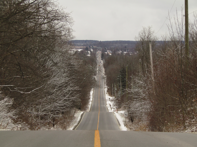 ScottReaBrooks1's tweet photo. A wintry view, from yesterday, looking down Churchill Road into #ActonON. https://t.co/vXQcuPVRE0