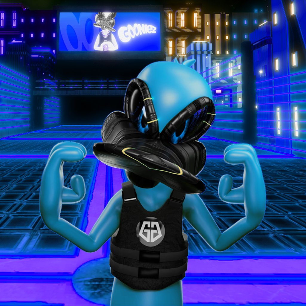 DragonWorld__'s tweet image. #GooniezPinnacle #104 created in a live session for a #Confluence #Spacedragon! 

The Gooniez Gang of old has all but disappeared with those old, boring, no-background pfp&apos;s and have been reviatalized into a much tighter-knit 1,200 NFT collection with full-game-utility!