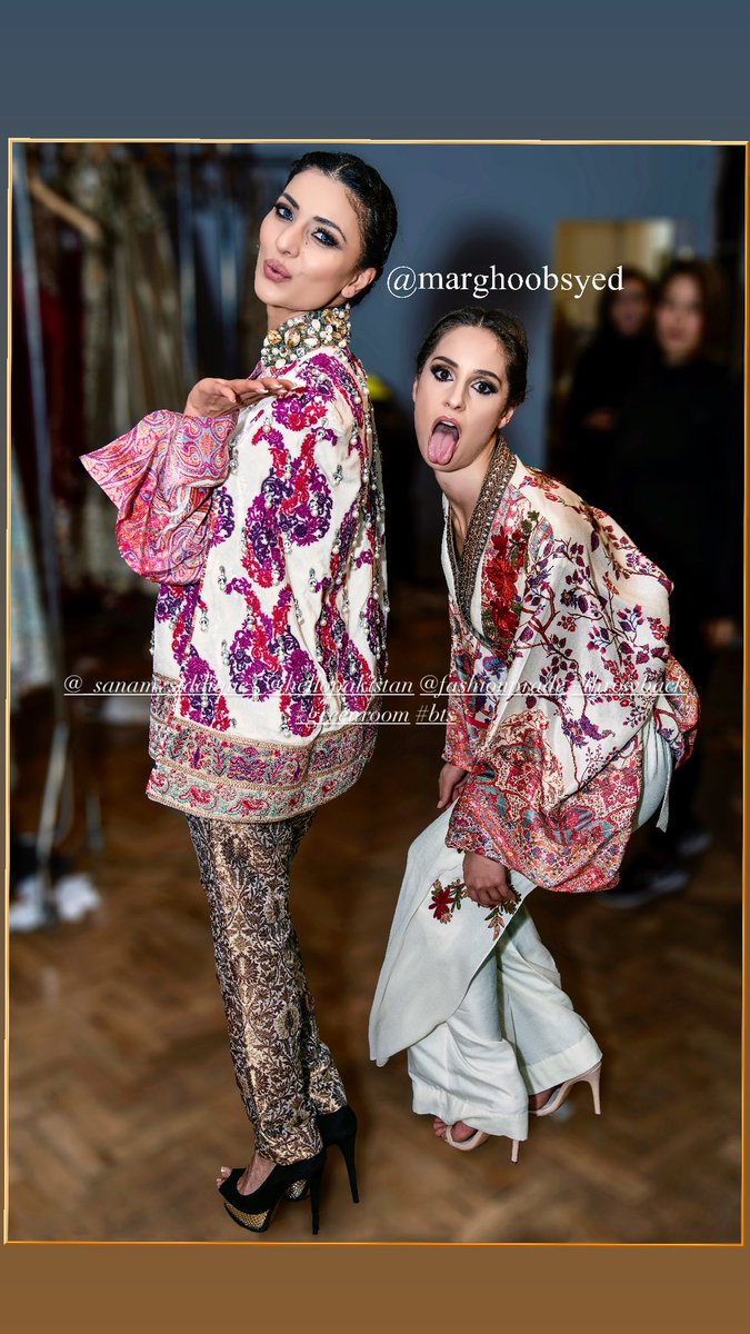 #Throwback #fashionprade #greenroom #bts @hellopakistan