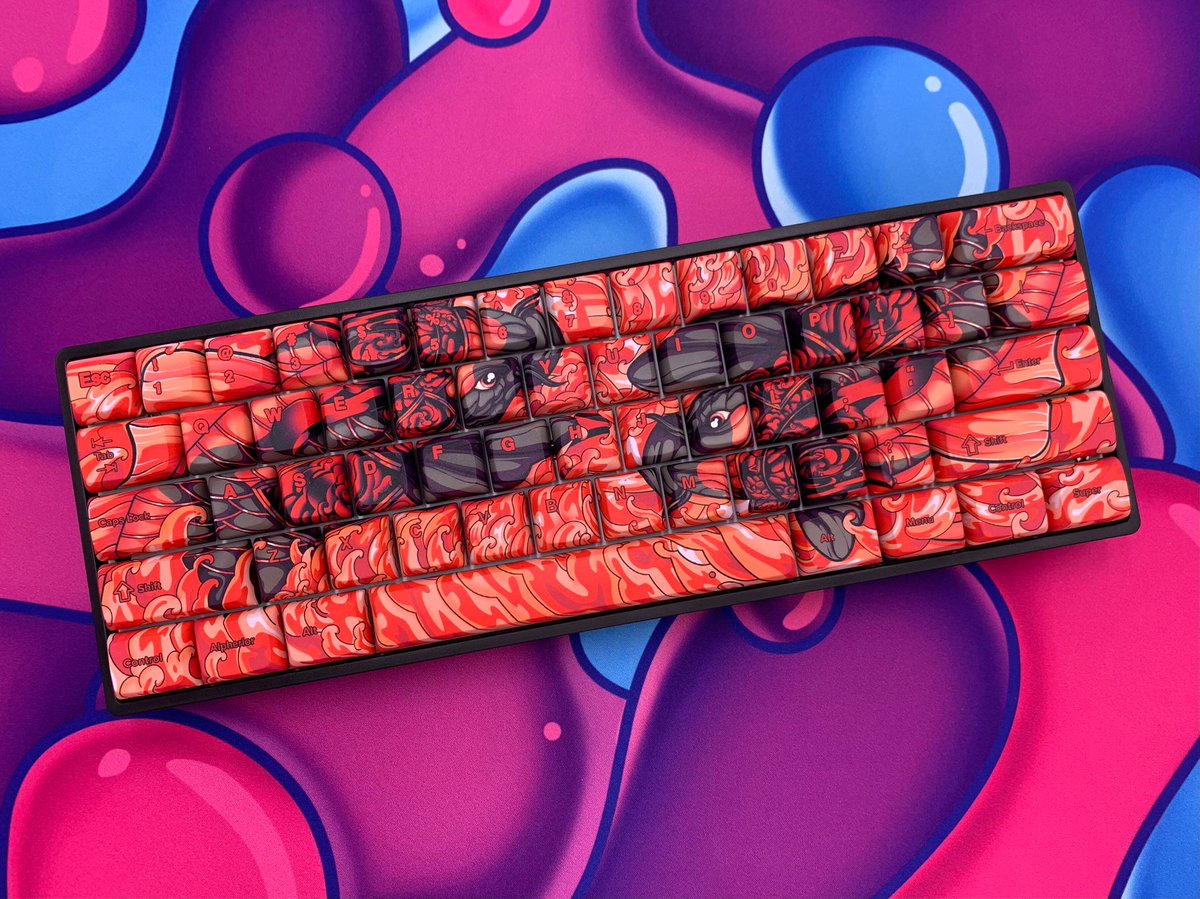AlpheriorKeys's tweet image. 🔥🔥🥵#Giveaway!🥵🔥🔥 
Hai Gamers!! Enter to win one of our AWESOME Red Keycap Sets!! Winners Choice!!❤️‍🔥

To Enter 
-Like &amp;amp; Repost
-Follow Us 
-Comment a GIF 

Winner Drawn in 2 Days! Thank you for Joining GLHF!🥵 AlpheriorKeys.com