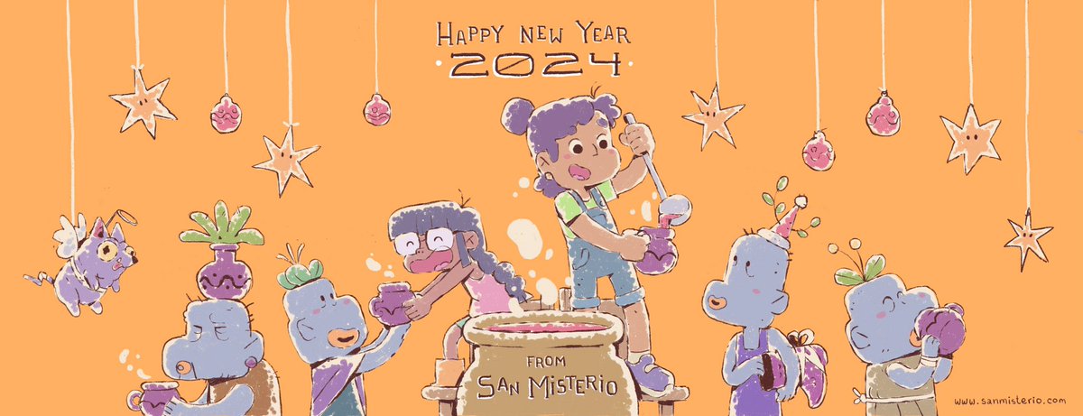 Desde San Misterio les agradecemos todo su apoyo y motivación y les deseamos un año lleno de magia, aventura y amor. Feliz 2024 ❤️

El equipo San Misterio:
Carlos Sallas, Ari Navarrete, Humberto Cervera y Tiff Galván