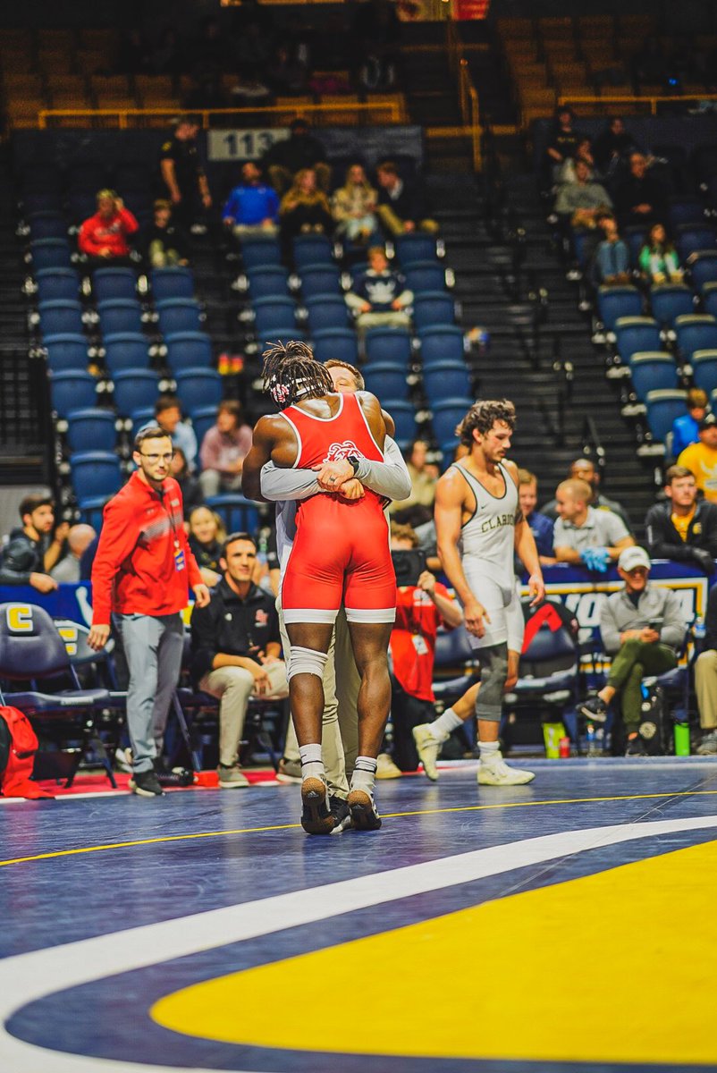 ✅ Program’s 1st finalist
✅ Program’s 1st champ
✅ Program’s 1st Most Outstanding Wrestler award

Have yourself a day Jha’Quan Anderson