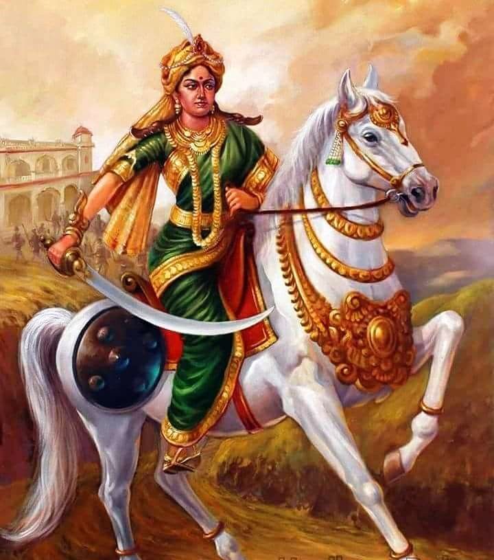 TTVDhinakaran's tweet photo. இந்திய விடுதலைப்போர் வரலாற்றில் ஆங்கிலேயரை வீழ்த்தி சிவகங்கை கோட்டையை கைப்பற்றிய ஒரே பெண் அரசியான வேலுநாச்சியாரின் பிறந்த தினம் இன்று.

இளம் வயதில் மட்டுமல்ல தான் இறக்கும் வயதிலும் பயம் என்ற வார்த்தைக்கு அர்த்தம் அறியாத அளவிற்கு யாருக்கும் அஞ்சாத துணிவும் தைரியமும் நிறைந்த வீரத் தமிழச்சி வேலுநாச்சியாரை போற்றி மகிழ்வோம்.