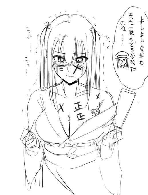 ストレート負けグラーフ