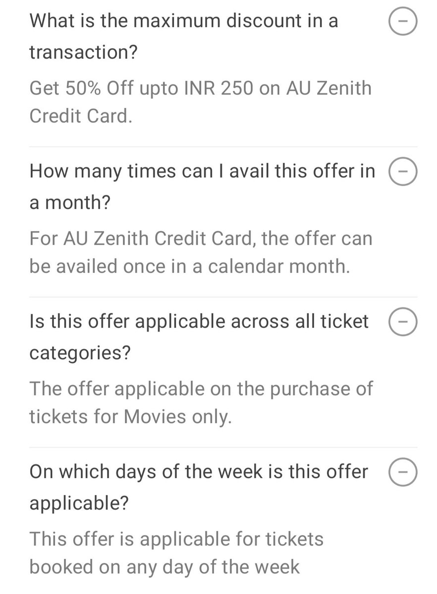 iSatishAgarwal's tweet photo. AU Zenith BookMyShow offer ✂️

🔸Devaluation 😕
🔸Now B1G1 &amp; upto ₹250 only https://t.co/BnljT72dxf