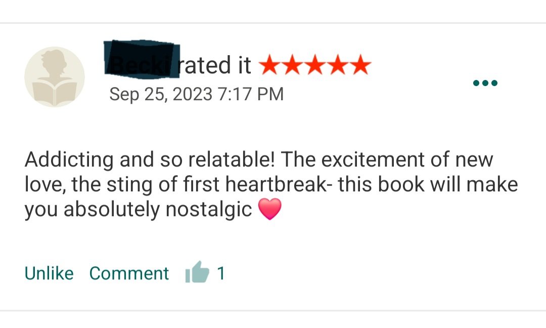 sarah_esterly's tweet photo. Thanks to this reader for another five-star review on Goodreads! Get your copy @ https://t.co/31zLEqeW1a            ⭐️⭐️⭐️⭐️⭐️ #booktwt #amazonbooks #iTunes #barnesandnoble #GooglePlay #indieauthor #allthefeels https://t.co/OlJGmNMhAj