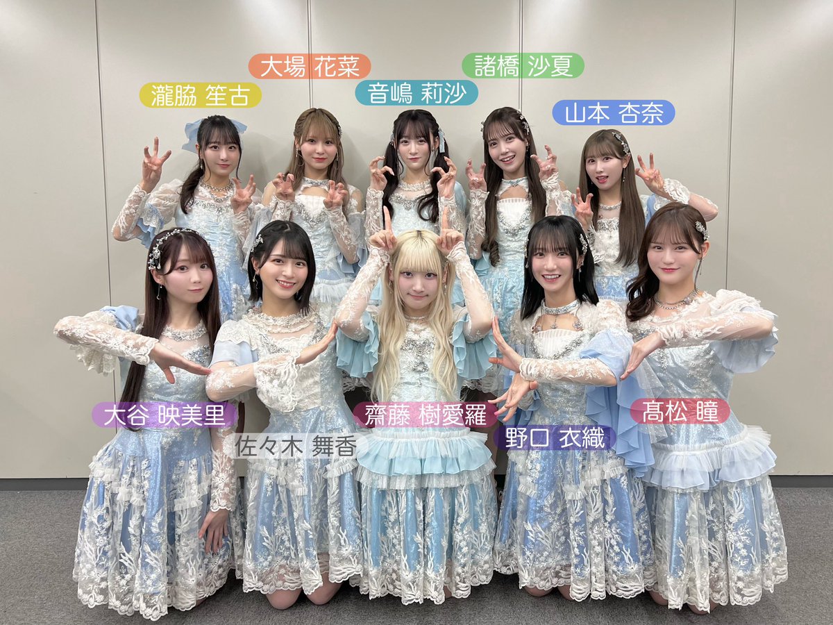 イコノイジョイ全メンバーリスト💓💎👑 💓＝LOVE #イコラブ ○齋藤樹愛