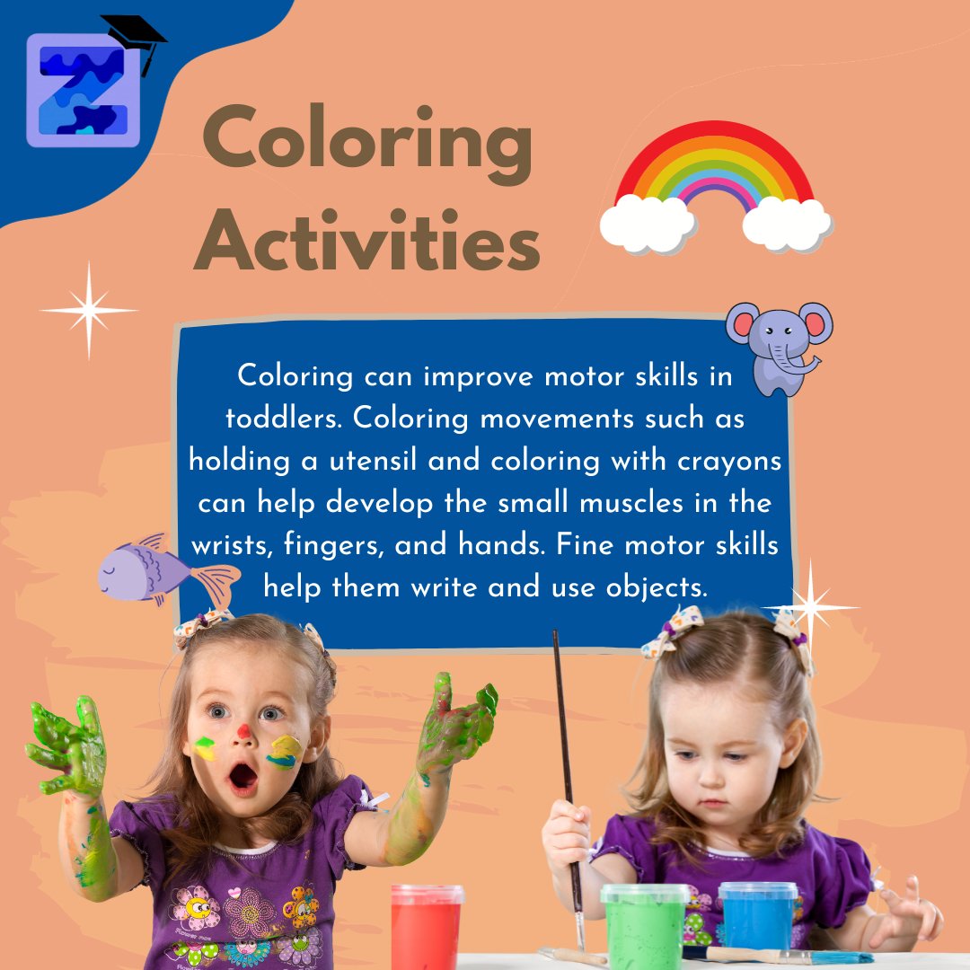 Unlocking Creativity and Building Skills: Dive into the world of colors with our Coloring Activities at SchoolzIndia! 🎨✨

Visit us at 🌐 schoolzindia.com

#ColorfulLearning #FineMotorSkills #SchoolzIndia #Ultimateschoolsearchengine #beyondbooksandbags