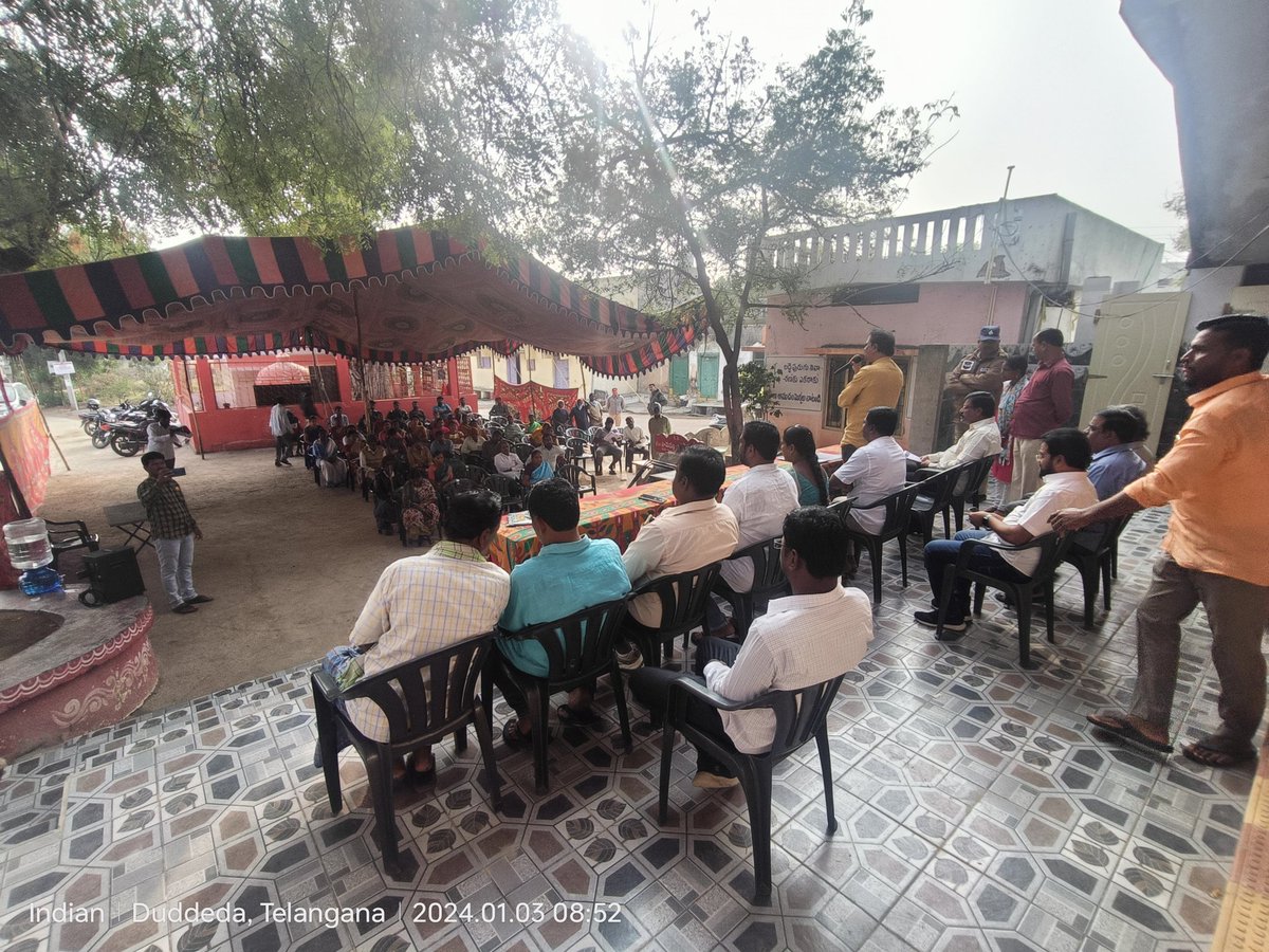 MPPSDPTURBAN's tweet photo. Praja Palana ABHAYA HASTAM Guarantee Applications Acceptance programme Grama Sabha  in Ponnal village of Siddipet URBAN Mandal @Collector_SDPT @devakidevi20 @AcSiddipet @BRSHarish @revanth_anumula @Bhatti_Mallu @PonnamLoksabha @TelanganaCMO @seethakkaMLA https://t.co/v470JlnTAR
