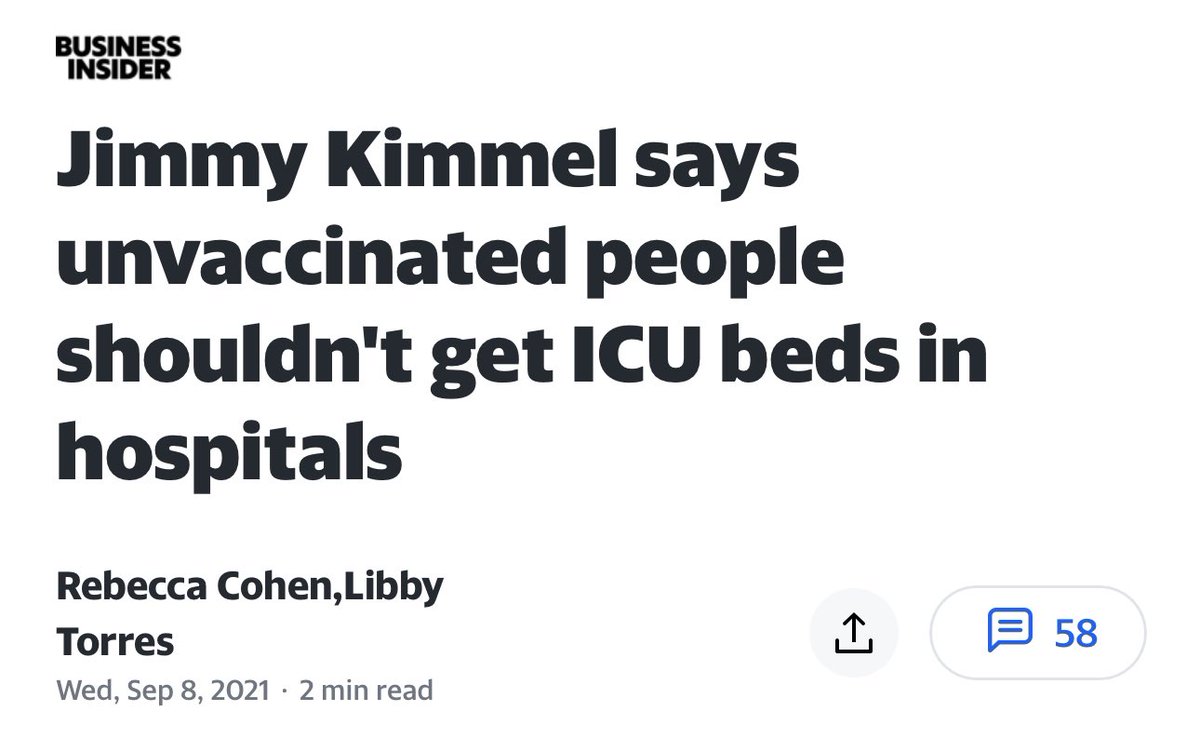 Midwest Mom (@badlibtakes) on Twitter photo <a href="/jimmykimmel/">Jimmy Kimmel</a> “Your reckless words put my family in danger.”
I’m not sure I’ve ever read anything quite this rich. <a href="/jimmykimmel/">Jimmy Kimmel</a> “Your reckless words put my family in danger.”
I’m not sure I’ve ever read anything quite this rich.