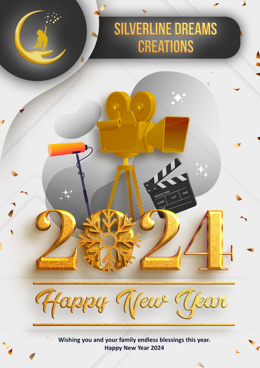 Silverline_2020's tweet photo. May this year be filled with prosperity for you!

Silverline Films wishes you
Happy New Year 2024 https://t.co/gjyVMWacDE