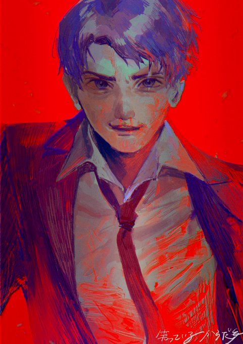 「red theme white shirt」 illustration images(Latest)