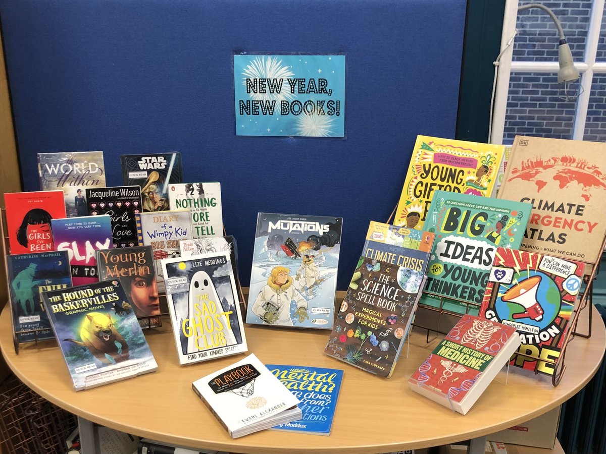 New Year ... New Books!  Happy New Year everyone 😃ravensbournelibraries.blogspot.com/2024/01/happy-…