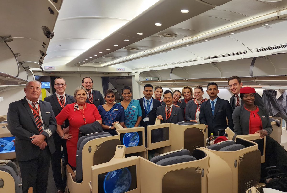 flysrilankan's tweet photo. First of many progressive steps to serve you better!  Staying true to our efforts to provide best of care, comfort, and convenience to our valued travellers, we operated the first flight of our @Airbelgium wet leased aircraft from Colombo to Frankfurt on 2nd Jan 2024. This fleet enhancement together with the upcoming improvements will continue to strengthen our operations, whilst offering our passengers an opportunity to enjoy the best of both worlds.

#SriLankanAirlines #iflysrilankan