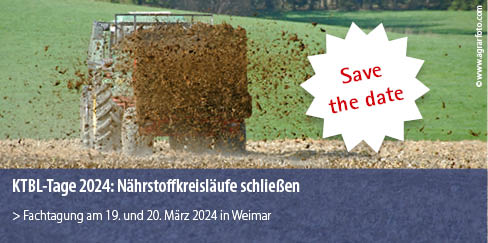Wir freuen uns auf Ihre Teilnahme. Alle Infos gibt es unter ktbl.de/ktbl-tage