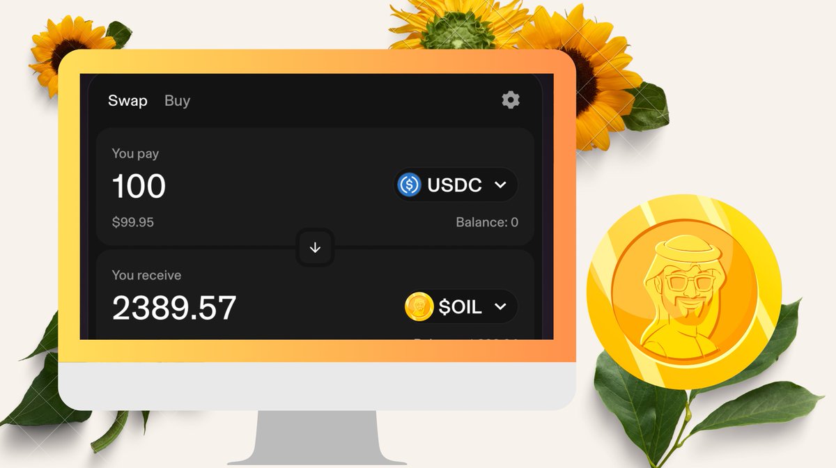 🛢️ 6th #AirdropCrypto, you're still early to enter

- About Oilverse linktr.ee/oilverse
- Up to 5000 winners with 100$ each
- Distribution begins in 48 hrs

To Win:
- Bookmark &amp; RT &amp; Tag 3 #Polygon Frienz
- Drop Your Polygon Address