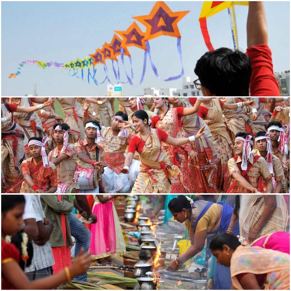 Wishing a bountiful Harvest New Year to all our friends celebrating #Pongal, #MakarSankranti, and #Bihu today! The diversity of India across its regions is what makes it strong, we celebrate with you on these special occasions. #CelebrateWithUS