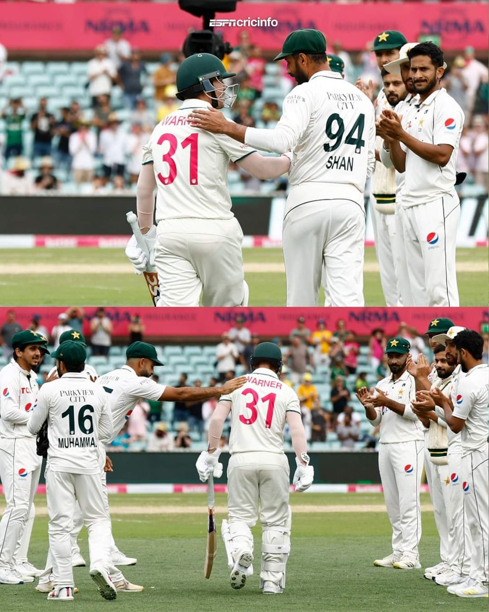 Rehan_Opinion's tweet image. David Warner, playing his final Test, was given a guard of honour at the SCG ✨

#AUSvPAK #DavidWarner #LastTest Aamer Jamal #QaziFaezIsa Rizwan Aussies Australia #SavitribaiPhule Spread Positivity महिला शिक्षा Warner #BabarAzam