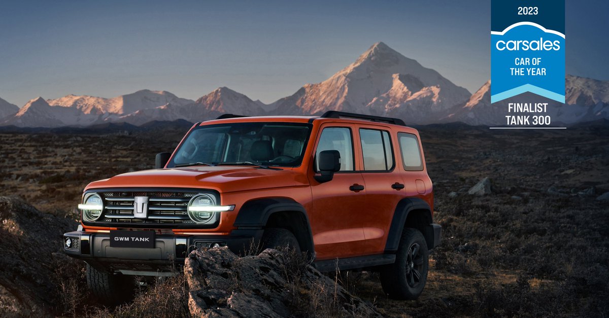 GWMGlobal's tweet photo. #GWM #TANK300 was nominated as finalist in 2023 Carsales Car of the Year as the only 4x4 rigid off-road vehicle nominated, proving its leading role in Australian off-road vehicle markets.
#GoWithMore #GWMFocus https://t.co/MY9LEsuZWa