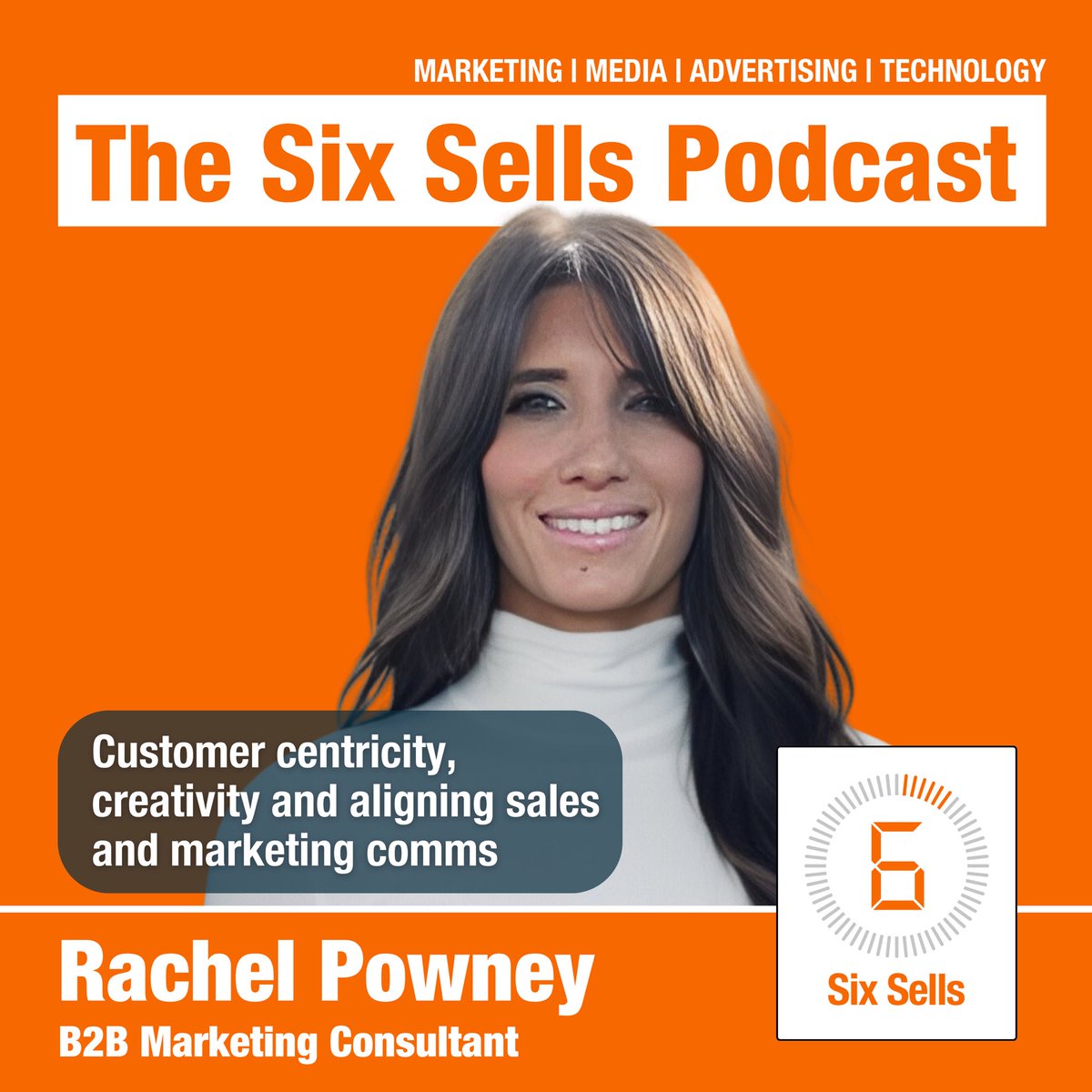 Get some Wednesday wisdom from Rachel Powney on The Six Sells Podcast! 🧡

🎙️ - open.spotify.com/show/3QjDpwRZq…

#marketing #b2bmarketing #adtech