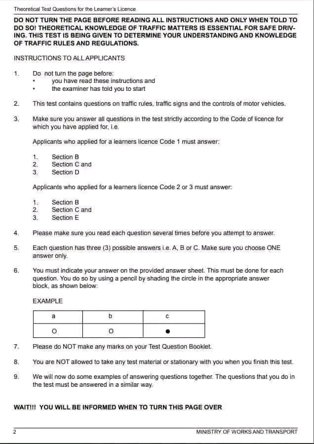 NthabelengDlam3's tweet image. (NEW) 2024 LEARNERS LICENCE Questions and Answers

Please like and share and help someone start the year with obtaining their learners licence