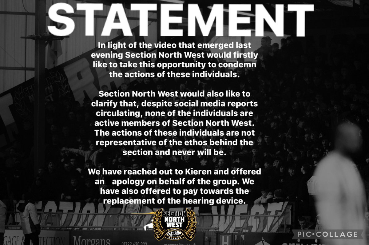 SECTION_NW's tweet photo. Group Statement. https://t.co/cWiHfti4dU