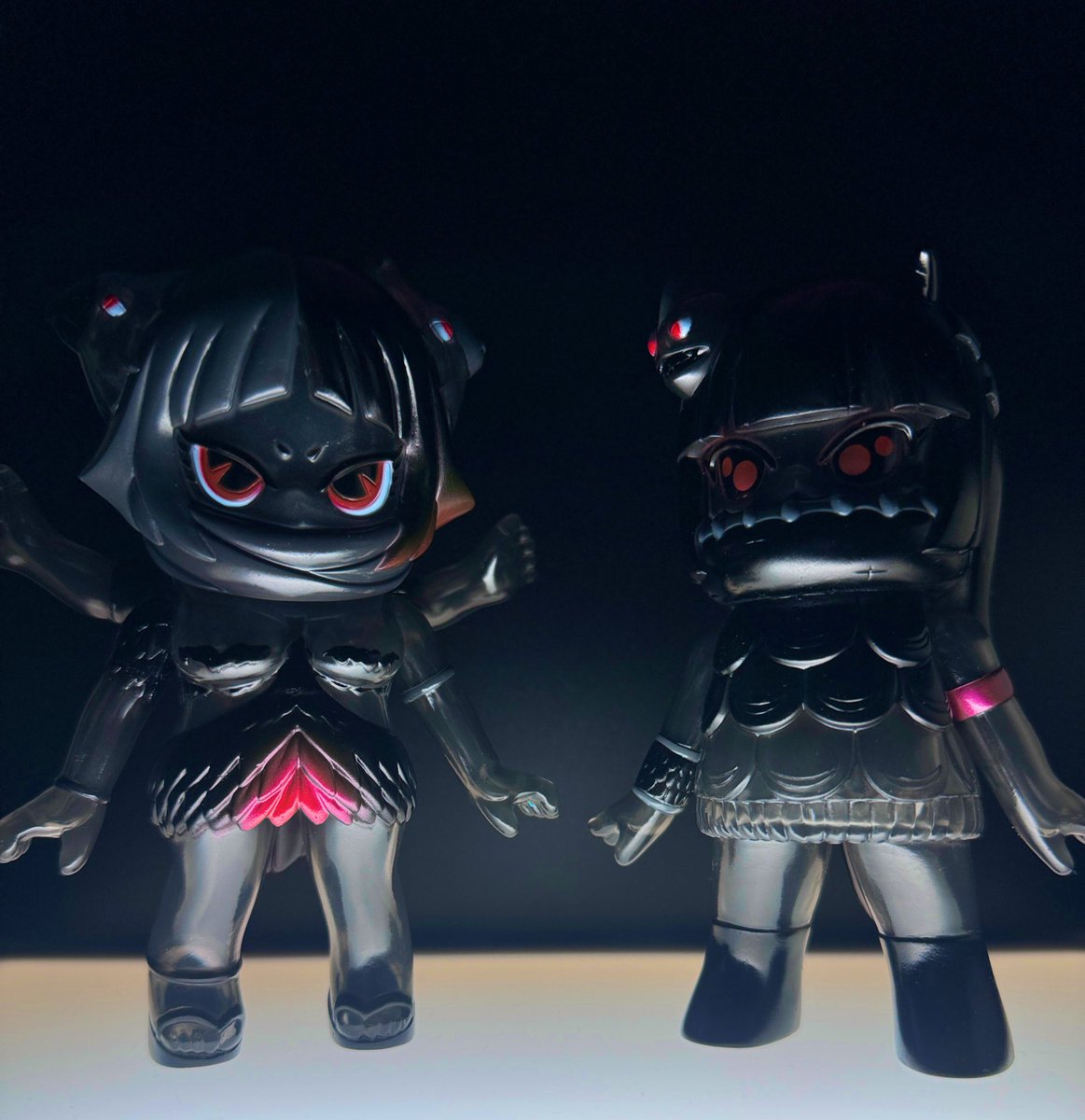 ブラックスペシャルズ🐦‍⬛🎣 #sofvitokyo #p9toys #アマビエちゃん