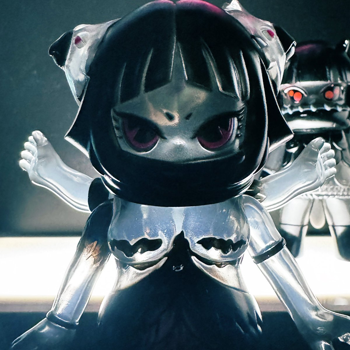 ブラックスペシャルズ🐦‍⬛🎣 #sofvitokyo #p9toys #アマビエちゃん