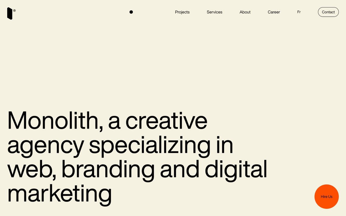 maxibestofone's tweet photo. 9. Monolith agency (@monolithmtl)
→ https://t.co/CmOxtz4QEw https://t.co/ETm0j6x48R