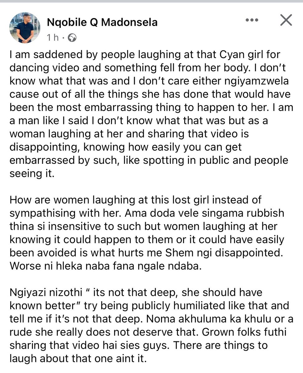 Lush_Beauty1's tweet photo. We need more men like Nqobile 📍 https://t.co/CmLeWwvViv