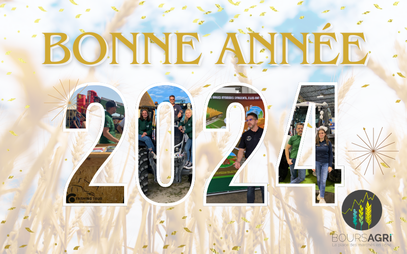 BOURSAGRI® (@boursagri) on Twitter photo 🌟L'équipe Boursagri vous souhaite de passer une très belle année 2024, pleine de bonheur et réussite.
Nous sommes impatients de partager cette nouvelle année à vos côtés. 🌟L'équipe Boursagri vous souhaite de passer une très belle année 2024, pleine de bonheur et réussite.
Nous sommes impatients de partager cette nouvelle année à vos côtés.