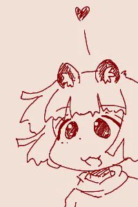 ちかごろのらくがき1うさぎとたぬきの裸について 