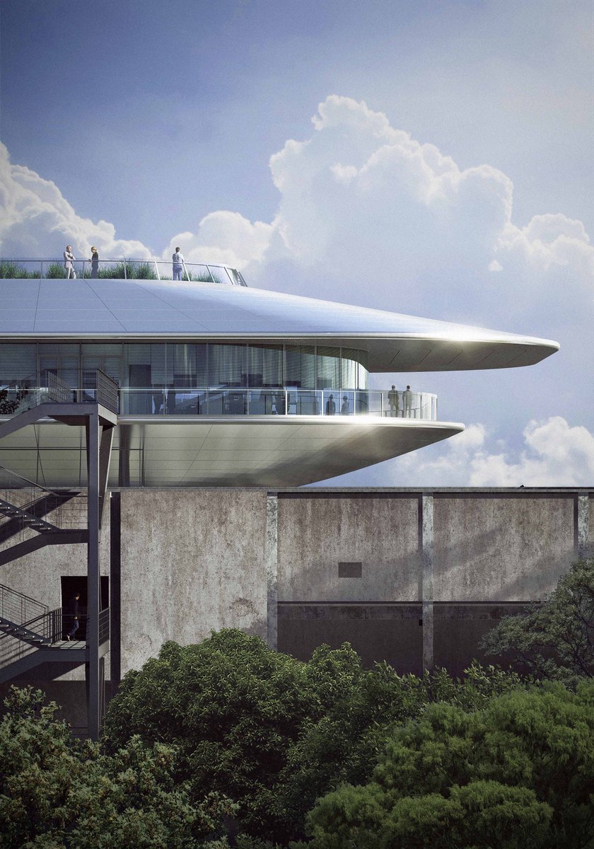 In the "SHANG" industrial heritage renovation project, MAD Architects designed the renovation of the "Wanmicang"