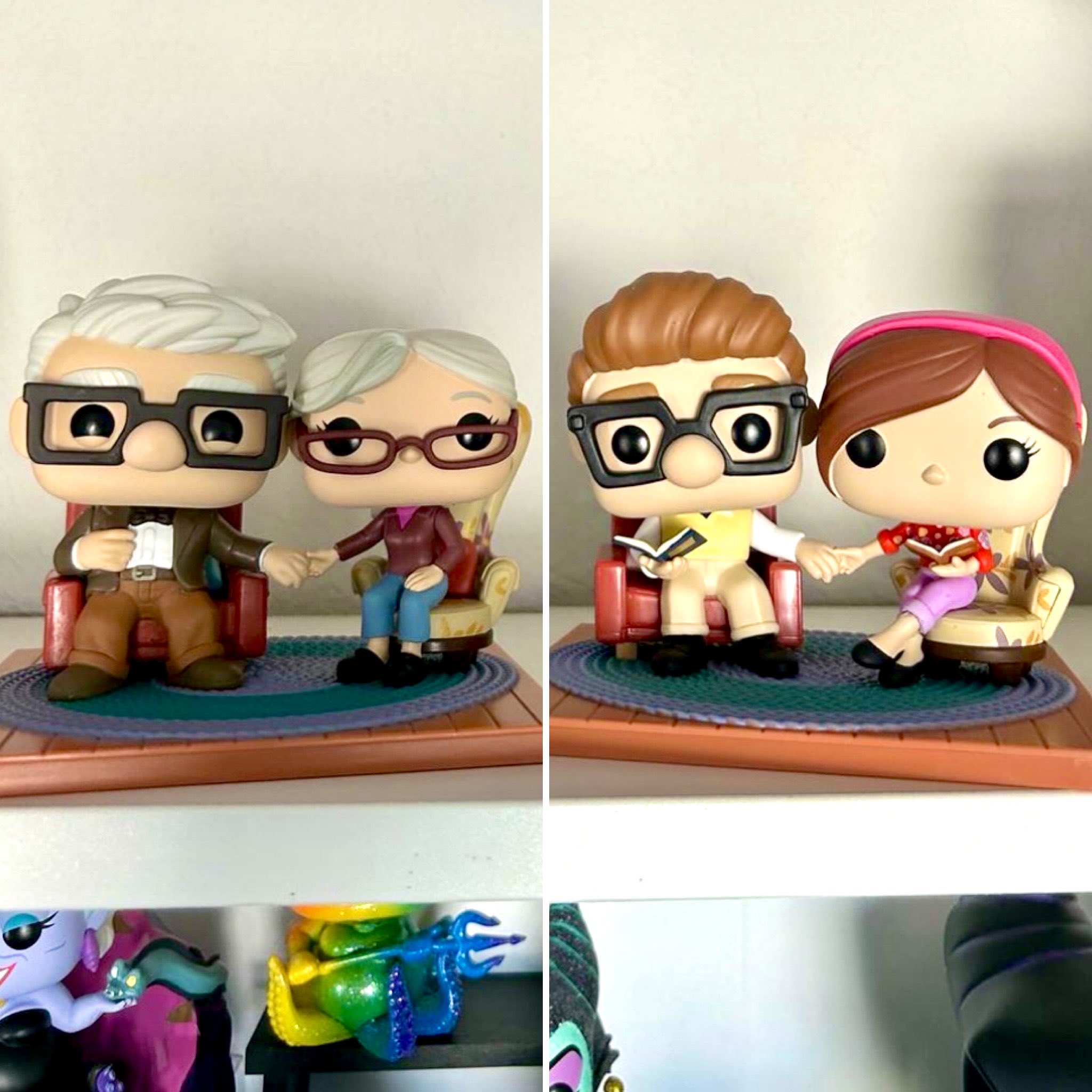 Funko POP News ! on X: Up fans ~ nice shot of the Young and Old Carl &  Ellie Funko POPs! Side by side ~ thanks @katiescollectioncorner ~ #Pixar  #Disney #Up #PixarUp #