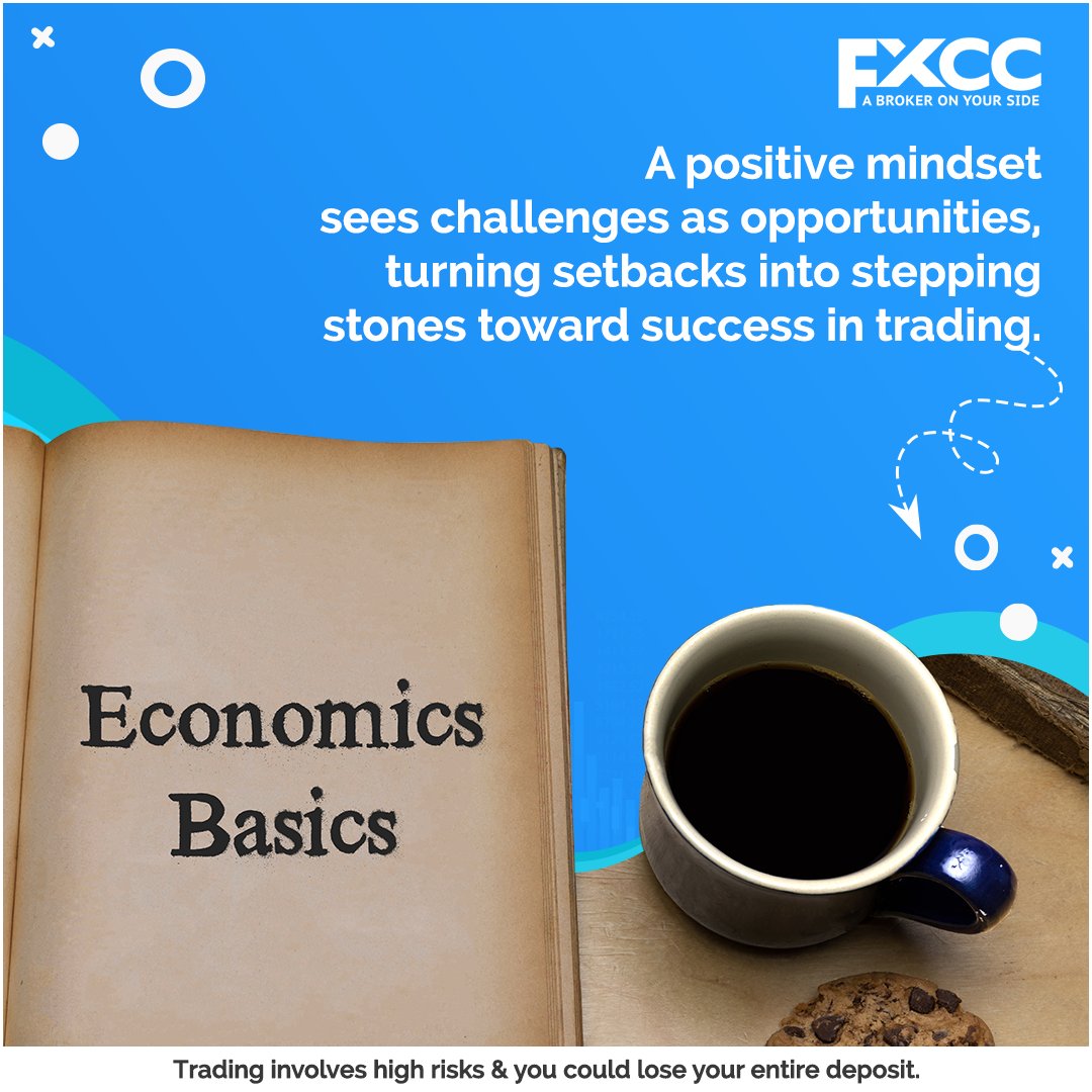 A positive mindset is a powerful asset for traders, allowing them to view challenges as opportunities and setbacks as stepping stones toward success.

Trading involves high risks. Consider if you can afford to risk losing money, before starting.
#FXCC #Forex #ForeignExchange