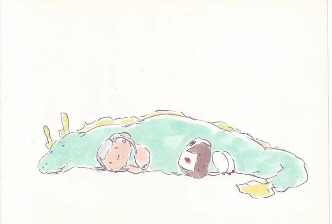 辰年着ぐるみ。#イラスト #メイドインアビス 