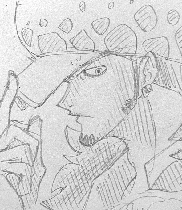 トラ男も描いてみた。たまに描かないとなまりますね〜 