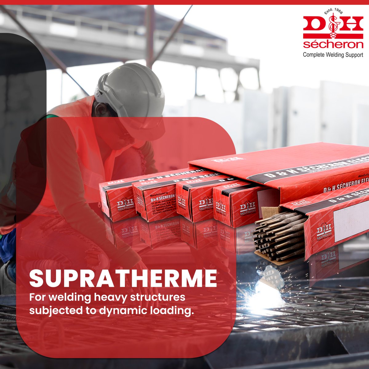 dnhsecheron's tweet photo. Empower your projects with the robust strength of our 7018 electrode! With an impressive 115% metal recovery, it's the go-to choice for heavy structures, dynamic loads, and impact resilience. https://t.co/LJyyhEQiCJ