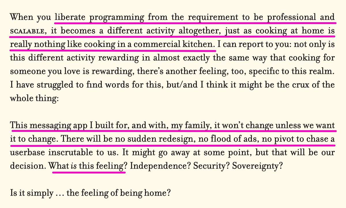 Perhaps we should think of 'Learn to code' like we think of 'Learn to cook'.
