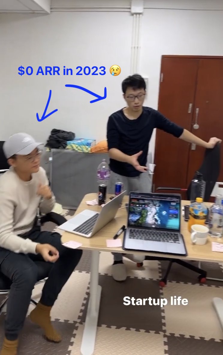 12 months ago, <a href="/himtkw/">Peter Tong</a> and I graduated from college and started depths.so.

Till today, we spent thousands of $$$ and made $0.

Here’s what happened.

We launched Depths in July, this is the metrics between July to Dec 2023:

🎉 5k registered users
🤯 Launched 2