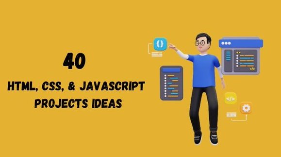 Shefali__J's tweet image. 40 HTML, CSS, and JavaScript project ideas 🔥
Open this 🧵