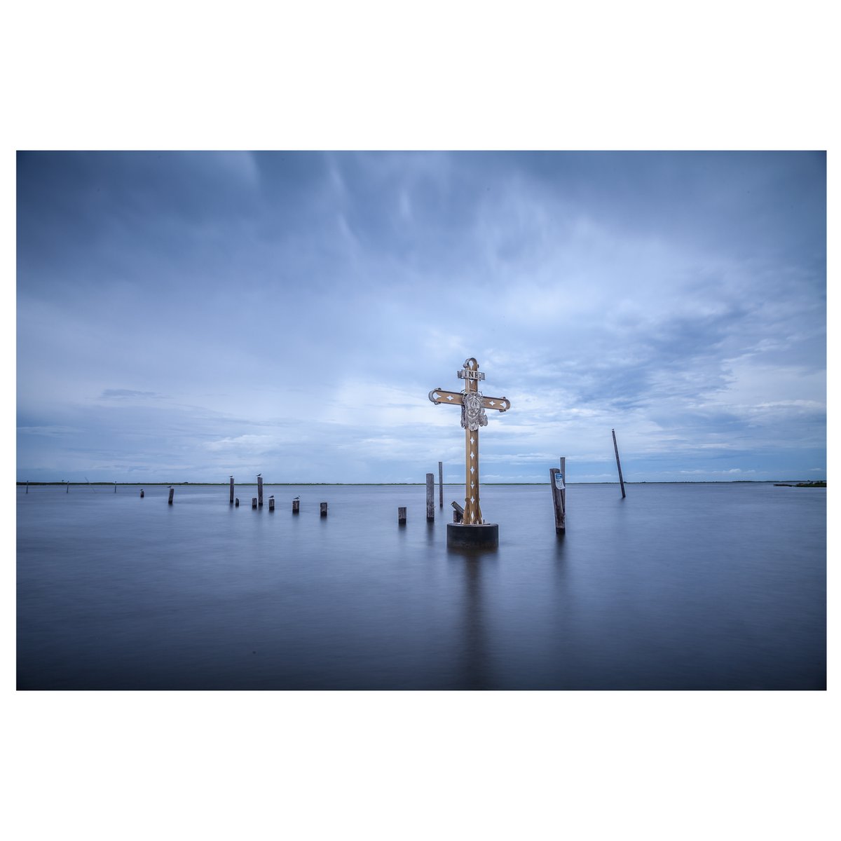 Shell Beach, LA 7/21 #louisiana #photos #stbernardparish #daparish #cross #hurricanekatrina #longexposure