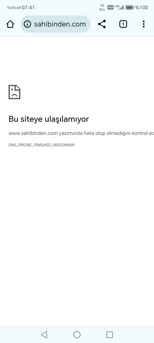 dreamworkstr83's tweet photo. @sahibindencom #Sahibinden yeni bir siber saldırı vakası mı? Siteye giriş yapamıyorum. https://t.co/cZlxwfTrp2