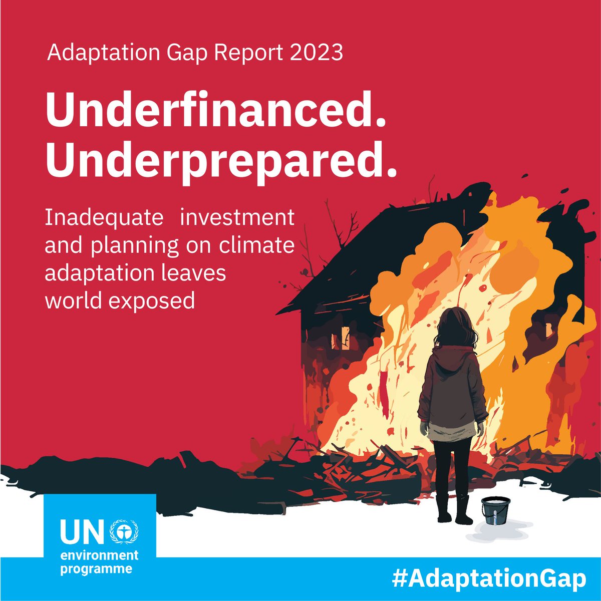 UNEP’s 2023 #AdaptationGap Report found that progress on adaptation is slowing on all fronts when it should be speeding up to catch up with rising climate impacts. This new year, let’s shift the narrative to more innovative climate adaptation solutions: unep.org/resources/adap…