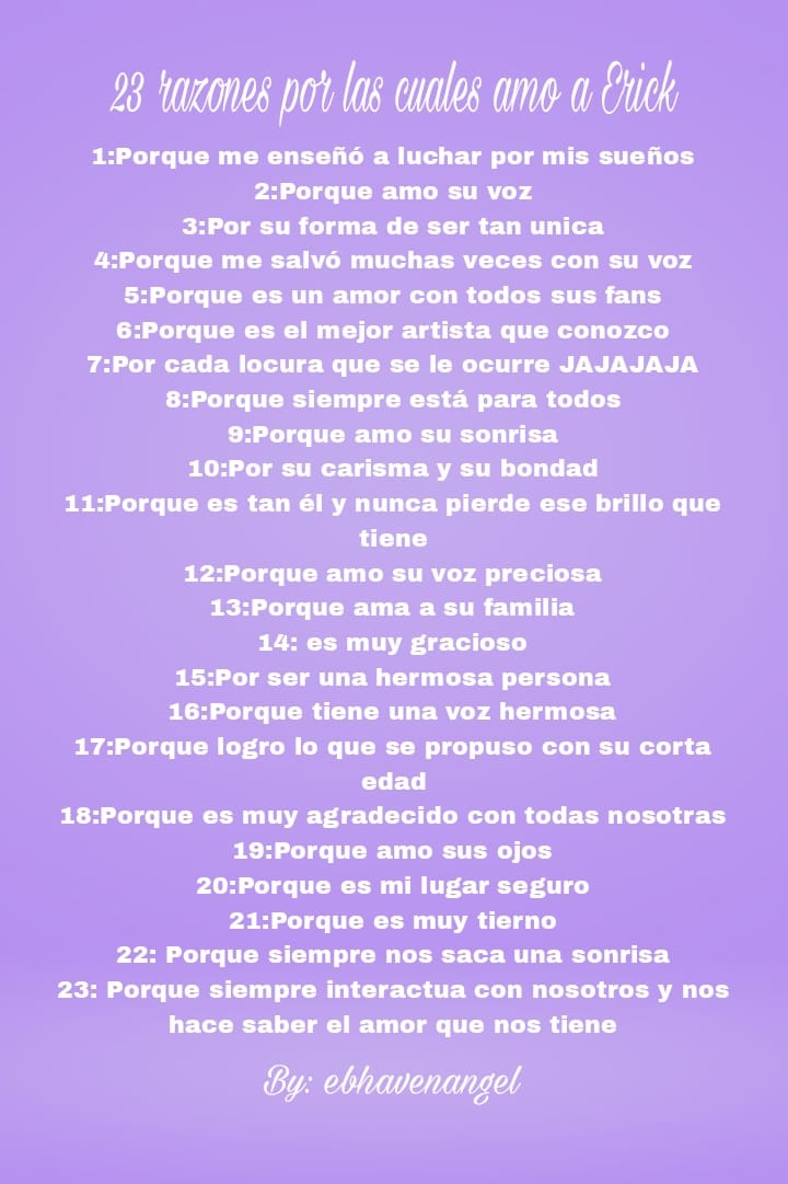 ebxbaires's tweet photo. #23forErick de parte de @ebhavenangel https://t.co/ldj6zef7OG