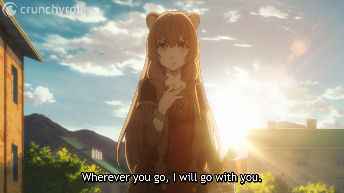 Crunchyroll's tweet image. Raphtalia 💕 (via @ShieldHeroEN)